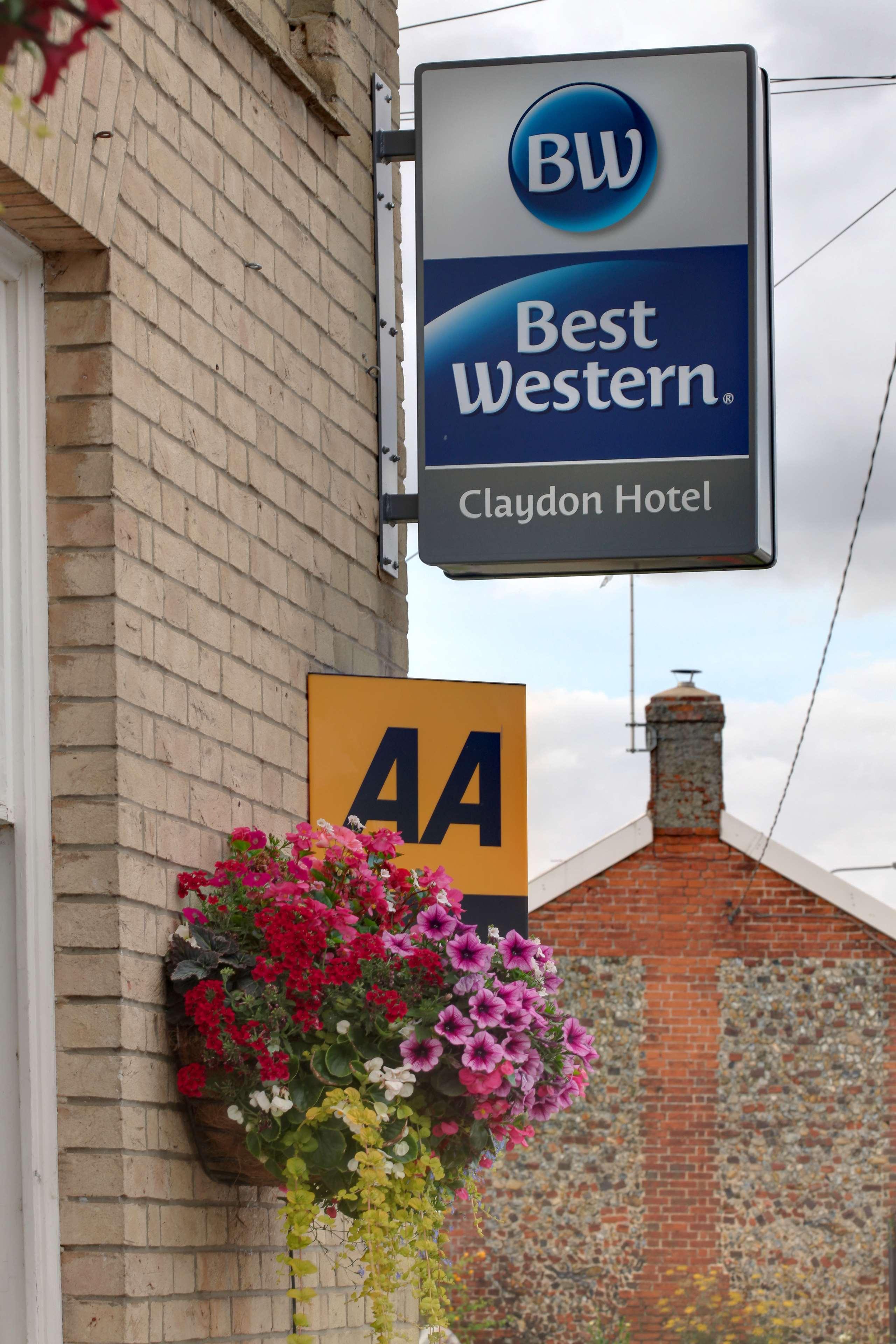 Best Western Claydon Hotel Exterior foto