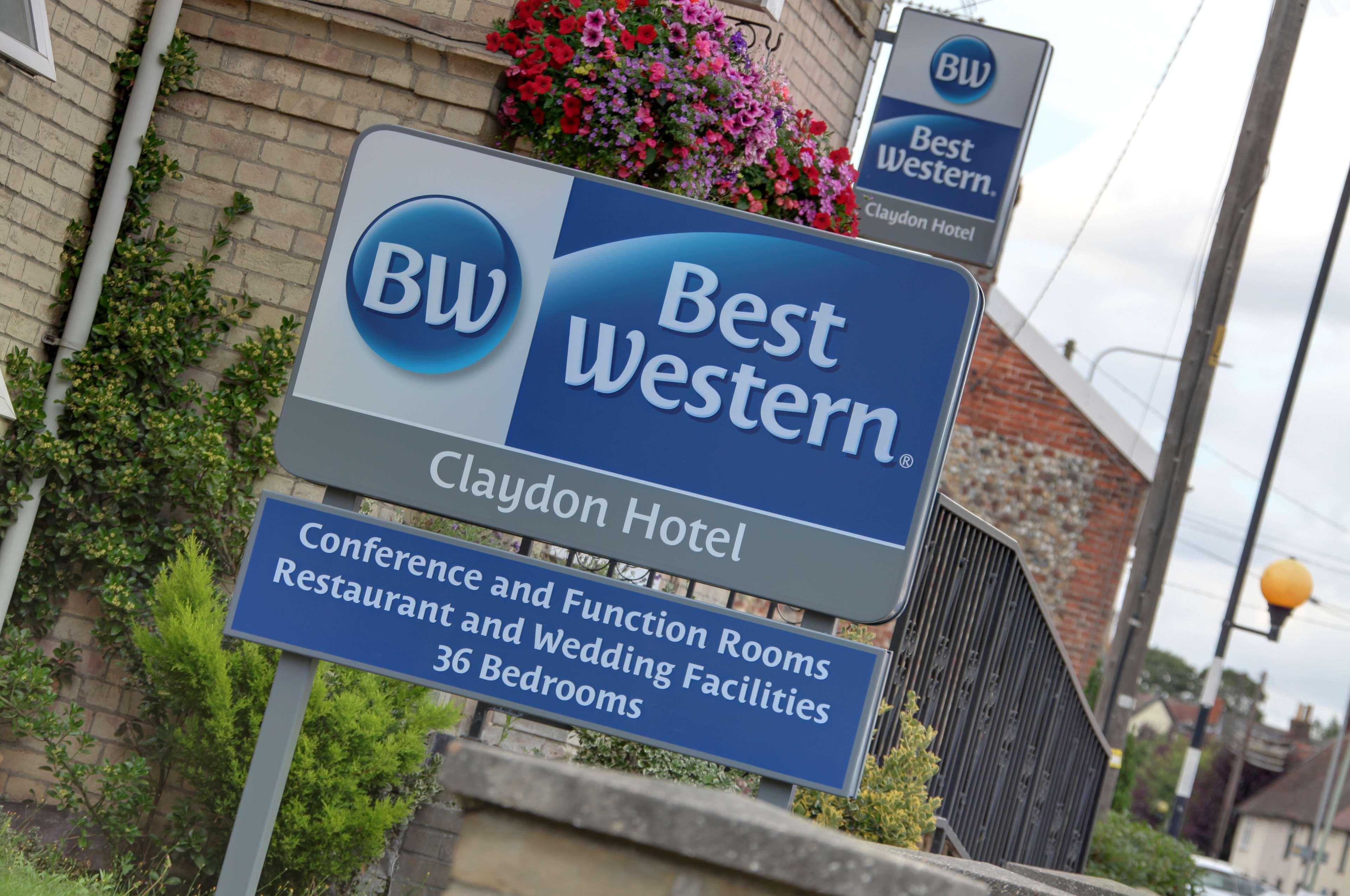 Best Western Claydon Hotel Exterior foto